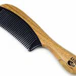 Green Sandalwood & Ox Horn Beard Comb